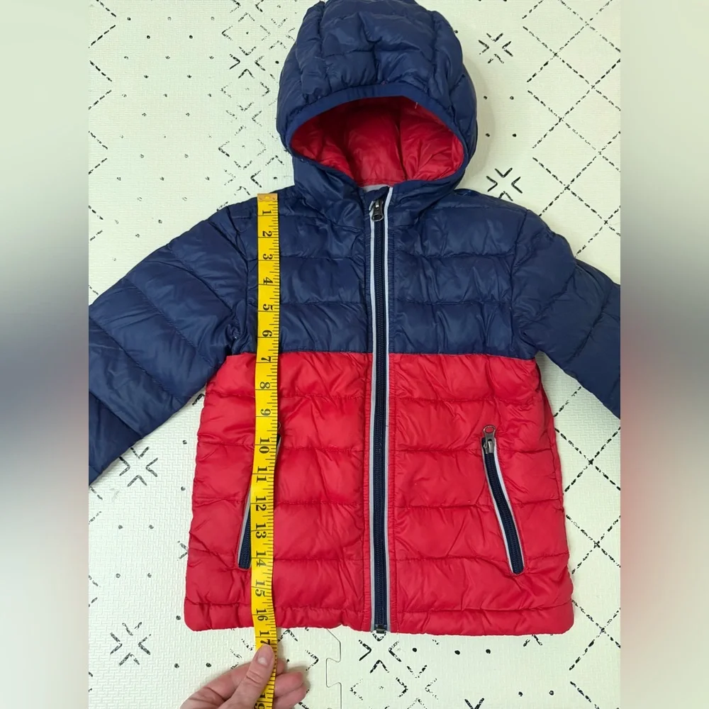 Hannah Anderson Lightweight Puffer Packable Hooded Jacket 4T 70% down‎